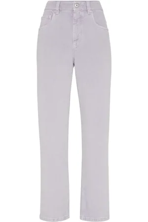 Brunello Cucinelli Damen, Hosen, Lila, 2XSGröße: