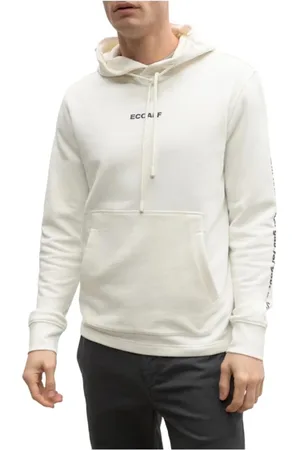 ECOALF Herren, Sweatshirts & Hoodies, Weiß, MGröße: