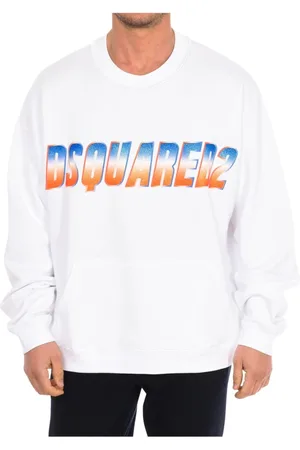 Dsquared2 Herren, Sweatshirts & Hoodies, Weiß, SGröße: