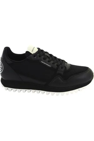 Emporio Armani Herren, Schuhe, Schwarzk, 43 EUGröße: