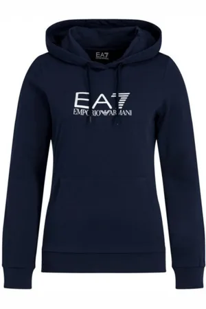 EA7 Damen, Sweatshirts & Hoodies, Blau, XSGröße: