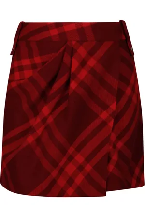 Burberry Damen, Röcke, Rot, 3XSGröße: