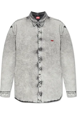 Diesel Herren, Shirts, Grau, XLGröße: