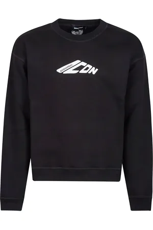 Dsquared2 Herren, Sweatshirts & Hoodies, Schwarzk, SGröße:
