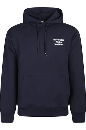 Drôle de Monsieur Herren, Sweatshirts & Hoodies, Blau, LGröße: