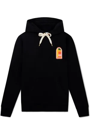 Casablanca Herren, Sweatshirts & Hoodies, Schwarzk, LGröße: