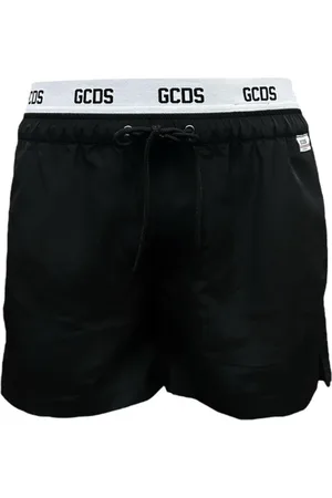 GCDS Herren, Bademode, Schwarzk, LGröße: