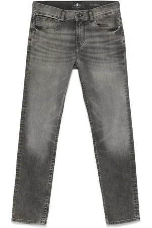 7 for all Mankind Herren, Jeans, Schwarzk, W34Größe: