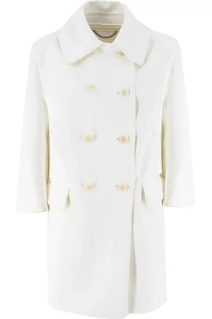 ERMANNO SCERVINO Damen, Mäntel, Weiß, 2XSGröße: