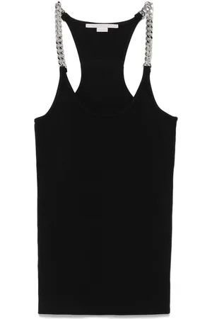 Stella McCartney Damen, Oberteile, Schwarzk, SGröße: