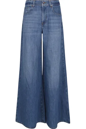 7 for all Mankind Damen, Jeans, Blau, W24Größe: