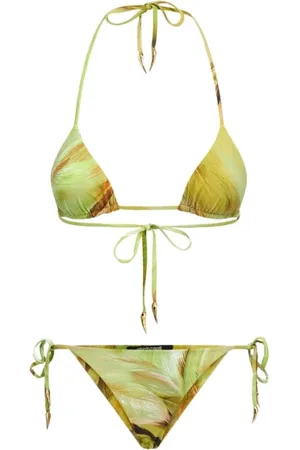 Roberto Cavalli Damen, Bademode, Grün, MGröße: