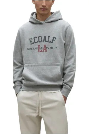 ECOALF Herren, Sweatshirts & Hoodies, Grau, XLGröße: