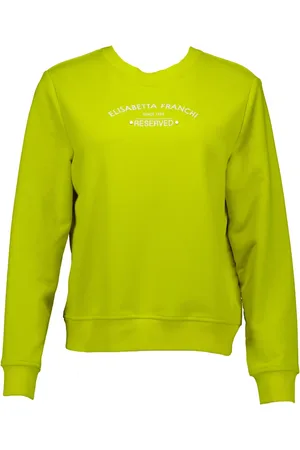Elisabetta Franchi Damen, Sweatshirts & Hoodies, Gelb, XLGröße: