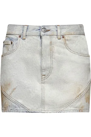 Maison Margiela Damen, Röcke, Blau, XSGröße: