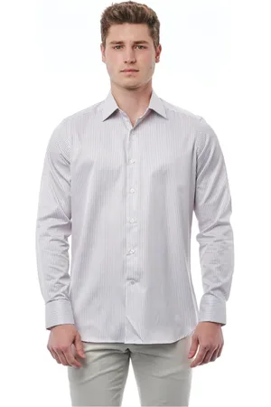 BAGUTTA Herren, Shirts, Weiß, MGröße: