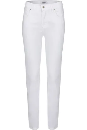 Angels Damen, Jeans, Weiß, XLGröße: