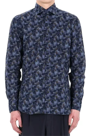 BARBA Herren, Shirts, Blau, LGröße: