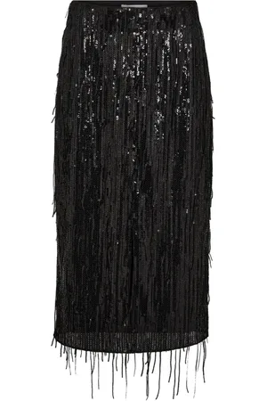 Co`Couture Damen, Röcke, Schwarzk, MGröße: