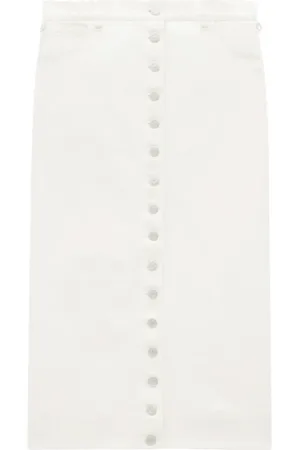 Courrèges Damen, Röcke, Weiß, MGröße: