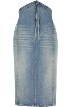 Alexander McQueen Damen, Röcke, Blau, SGröße: