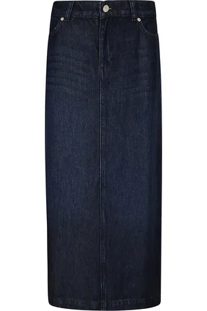 7 for all Mankind Damen, Röcke, Blau, W27Größe:
