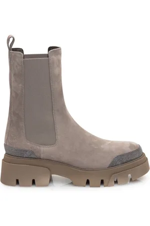 Brunello Cucinelli Damen, Schuhe, Grau, 40 EUGröße: