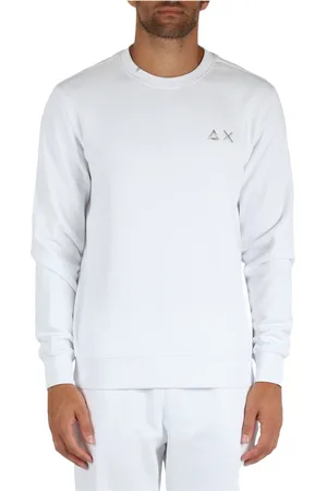 sun68 Herren, Sweatshirts & Hoodies, Weiß, 3XLGröße: