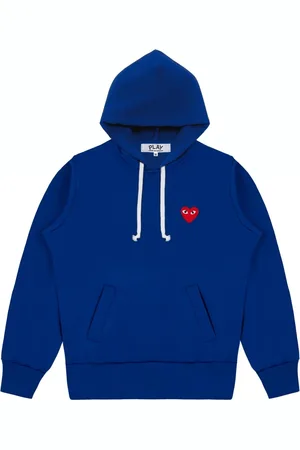 Comme des Garçons Damen, Sweatshirts & Hoodies, Blau, MGröße: