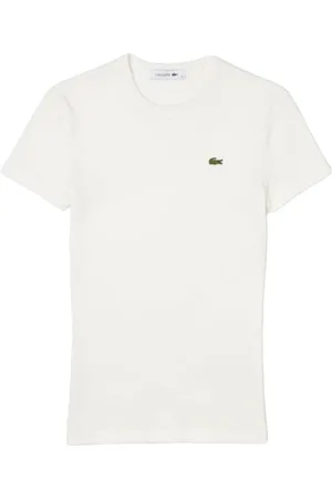 Lacoste Damen, Oberteile, Weiß, MGröße: