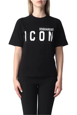 Dsquared2 Damen, Oberteile, Schwarzk, MGröße: