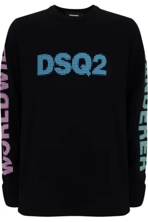 Dsquared2 Herren, Sweatshirts & Hoodies, Schwarzk, LGröße: