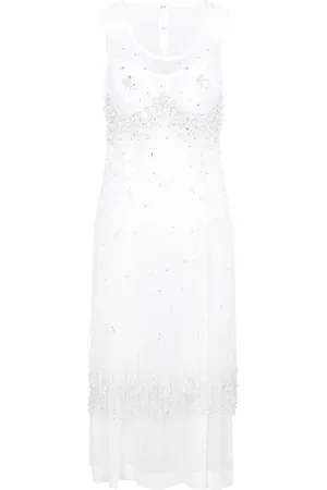 Bottega Veneta Damen, Kleider, Weiß, XSGröße: