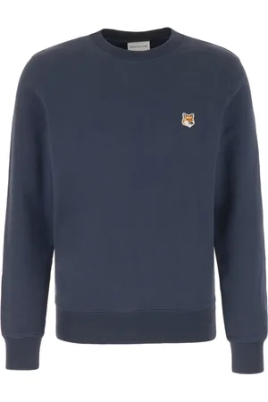 Maison Kitsuné Herren, Sweatshirts & Hoodies, Blau, MGröße: