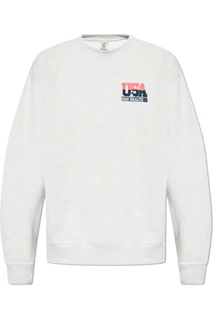 Sporty & Rich Unisex, Sweatshirts & Hoodies, Grau, MGröße: