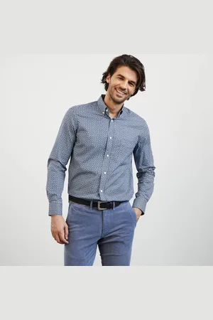 Eden Park Herren, Shirts, Blau, SGröße: