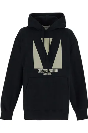 VALENTINO Herren, Sweatshirts & Hoodies, Schwarzk, SGröße: