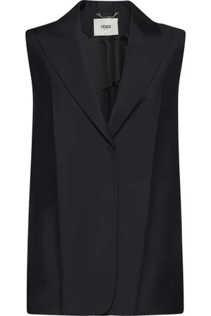 Fendi Damen, Oberteile, Schwarzk, XSGröße: