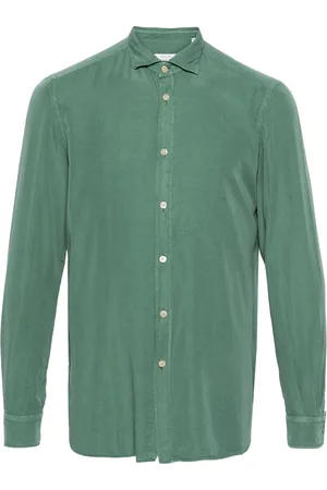 Boglioli Herren, Shirts, Grün, 4XLGröße: