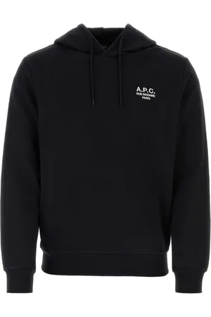 A.P.C. Herren, Sweatshirts & Hoodies, Schwarzk, SGröße: