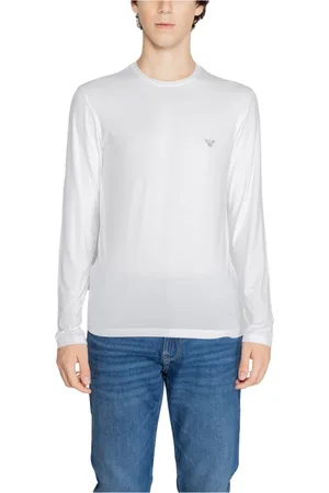 Emporio Armani Herren, Oberteile, Weiß, MGröße: