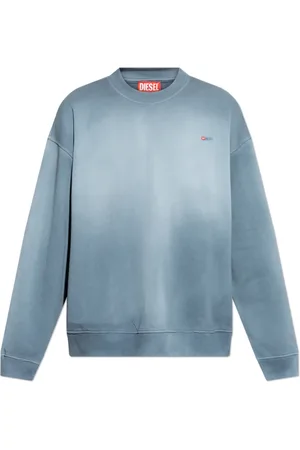 Diesel Herren, Sweatshirts & Hoodies, Blau, SGröße:
