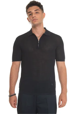 Emporio Armani Herren, Oberteile, Blau, MGröße: