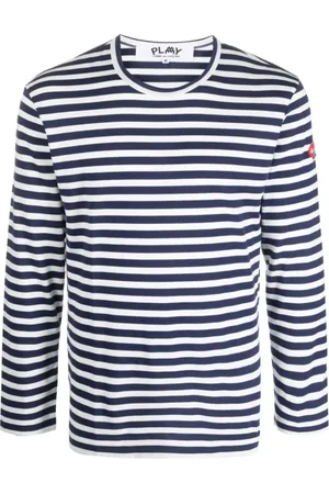 Comme des Garçons Herren, Oberteile, Blau, MGröße: