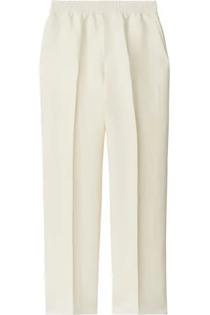 Burberry Damen, Hosen, Weiß, 3XSGröße: