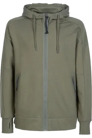 C.P. Company Herren, Sweatshirts & Hoodies, Grün, MGröße: