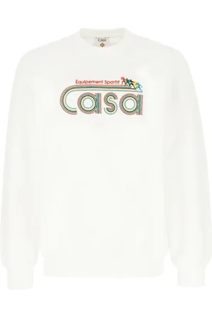 Casablanca Herren, Sweatshirts & Hoodies, Weiß, MGröße: