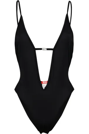 Diesel Damen, Bademode, Schwarzk, SGröße: