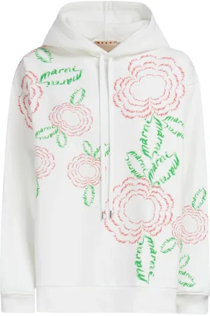 Marni Damen, Sweatshirts & Hoodies, Weiß, XSGröße: