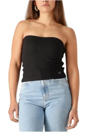 Calvin Klein Damen, Oberteile, Schwarzk, XLGröße: